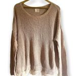 Pins and Needles Lace Trim Sweater Photo 1