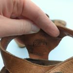 Taos Carousel 3 Wedge Sandals Brown Leather Adjustable Comfort Womens 41 10 Photo 7