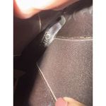 Joan & David  Brown Leather Boots Booties Sz 40 Made In Italy Square Toe Y2K Photo 6