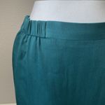 VTG Criscione New York Women’s Teal Skirt With Fringe Boho Western skirt sz Med Blue Photo 2