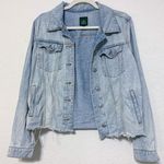 Wild Fable denim jacket light wash with ram hem, medium Photo 0