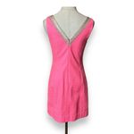 Lilly Pulitzer  Junie Shift Dress‎ Coral Reef Hot Pink Gold Mini Size 0 Photo 2