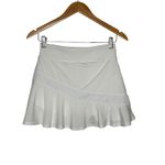 CAMEL CROWN Athletic Tennis Skirt White Mesh Skort Pocket Women Size Small Photo 8