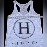 Forever 21 Hope Sheer Tank Top Muscle Tee White And Black Women’s Size M Photo 6