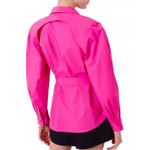 Derek Lam 10 Crosby Casper Convertible Bolero Sleeve Button Down Size 00 Photo 2