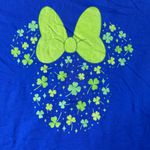 Disney NEW  Minnie Mouse Shamrock T-Shirt Womens S St Patricks Day Graphic‎ Tee Photo 3