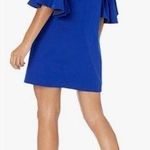 Milly  Kinsley Italian Cady Shift Dress royal blue cocktail event party stretch 4 Photo 1
