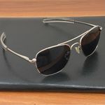 Vintage EAGLE EYES Freedom R52 SLV #12029 7188 Aviator Sunglasses Silver Photo 8