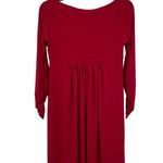 Norma Kamali Dress Womens S Used Red Stretch Excellent Used Condition Photo 2