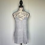 Koral Activewear Tuck tank top in heather grey neps size S small Photo 3