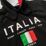 Italy hoodie Black Size XL Photo 4