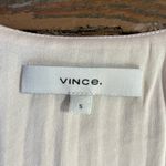Vince  Plisse Ivory Crinkled Button Front Top – Lightweight Textured Blouse~S 🧡🎀 Photo 9