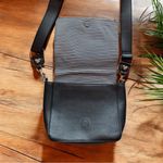 Disney  Mickey Icon Black Faux Leather Crossbody Bag – Adjustable Strap Photo 4