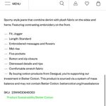 Desigual  Embroidered Jogger Jeans Photo 4