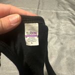 Tultex  Black and White Sleeveless Tank Top Photo 2