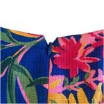 J Crew Floral Shift‎ Dress ($118) Size 2 Tropical Floral Resort Palm Leaf Preppy Blue Photo 10