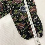 Tracy Whimsical Moody Cottagecore 90’s Black Floral Sheer Midi Dress S/M FLAW Size M Photo 8