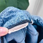 Soft Surroundings  Floral Print Denim Crop Pants Small 4-6 Photo 7