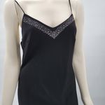 VTG Bora Prom Dress XL Black Bling Accent Sheer Layer Fairy Goth Evening Gown Photo 5