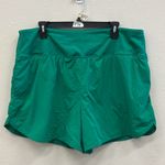 Spyder  Green Women's High Waisted Athletic Shorts with Liner XXL Photo 3