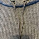 Soft Surroundings  Gray Cowl Neck Knit  Hoodie with Pockets Size Small Photo 5