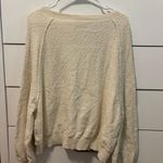 Free People  Found My Friend Pullover Cream Photo 2