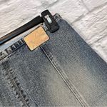 Billabong Vintage  Sample Blue Fade Denim Flare A-Line Skirt Size 5 Photo 6