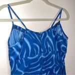 Essential American Vacation Blue Tank Top Bodycon Mini Dress Small Photo 4