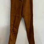 American Apparel HIGH WAISTED DISCO PANTS IN TAN DENIM sz SMALL Photo 2