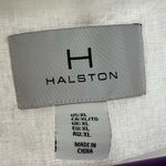 H by Halston Halston Women's White Linen Blend Blazer Photo 5