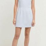 French Connection WHISPER LIGHT blue SQUARE NECK apron DRESS Photo 0