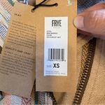 Frye  Carly Stripe Print Burlap Ikat Jacket Moto Boho Brass Ring Edgy Cool Biker Photo 7