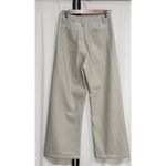 MIOU MUSE Women's Creamy High Waisted Wide Leg Faux Leather Pants Size M Size M Photo 2