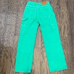 Princess Polly Bright Green Pants size 4 Photo 1