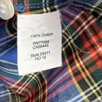 J.Crew Shirt Womens XS Blue Red Plaid 100% Cotton Long Sleeve Button-Up Preppy Photo 4