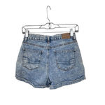 American Eagle Mom Shorts Size 00 Denim Jean Women's Casual Summer Zip Vacation Photo 3