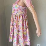 Day + Moon COLORFUL PAISLEY Baby Doll SUMMER SPRING ROMANTIC Dress SZ LARGE #49 Pink Photo 9