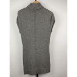 Vince  Gray Knit‎ Tunic Cashmere Sleeveless Turtleneck Sweater Top Size S Photo 3