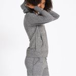 Vuori  Halo Performance Hoodie Heather Gray Full Zip Photo 1