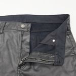 Gap  Womens 70s‎ Flare Faux Leather Pants Size 14 High Rise Rocker Street Grunge Photo 7