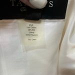 Talbots Women Butterfly Print Skirt 16 White Pink Green A-Line Silk Blend Whimsy Photo 7