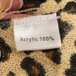 NWOT Leopard Cheetah Wrap Scarf Brown Travel Gift Photo 4