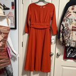 Julia Jordan 💖 NWT Dark Orange 3/4 Sleeve Midi Dress Photo 1