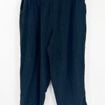 Madewell Womens Linen Blend Breezewoven Pull On High Rise Straight Pants Size 1X Photo 1