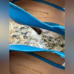 Bottega Veneta  Blue Peep Toe Heels sz38.5 8.5US Photo 3