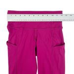 Lululemon Fast and Free High Rise Crop Leggings Nulux 23” Wild Berry Pink Size 4 Photo 7