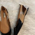Halogen  Flats leather upper size 8.5 excellent condition black & tan color Photo 2