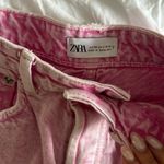 Pink Zara jeans shorts Photo 2