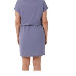 32 Degrees Heat 32 Degrees Women's V-neck Dress, heather porcelain blue, size L Photo 2