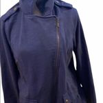 Eddie Bauer HP!  XL blue motorcycle style top Photo 3